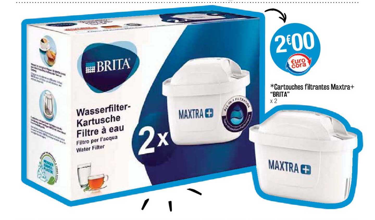 cartouches filtrantes maxtra+ "brita"