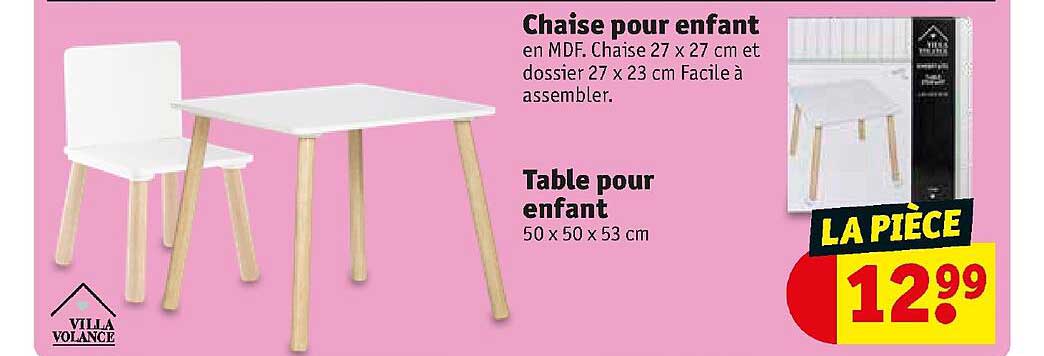Chaise Pour Enfant, Table Pour Enfant