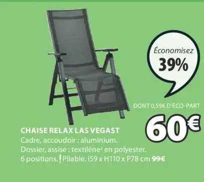 chaise relax las vegas