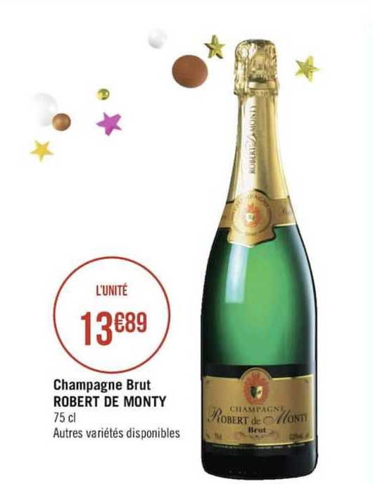 Champagne Brut Robert De Monty