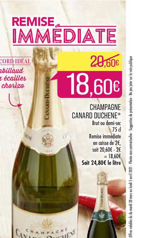 champagne canard duchène