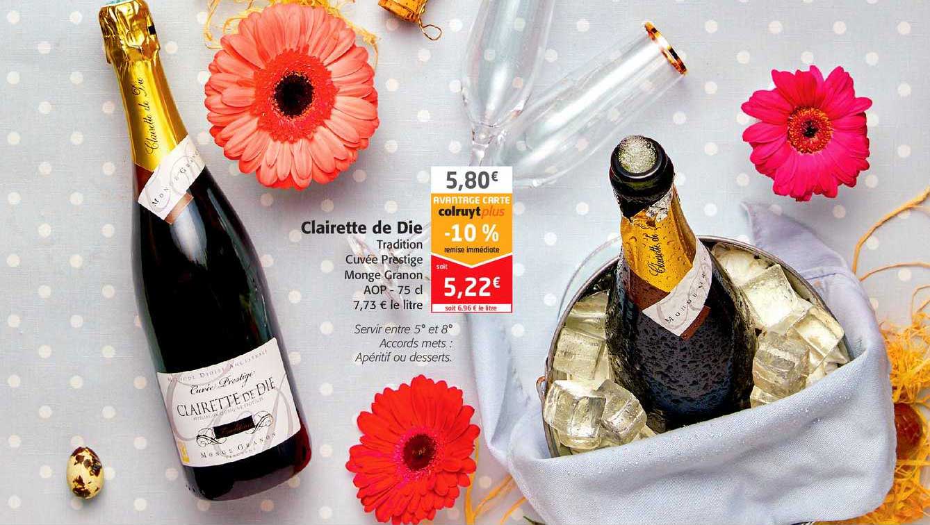 clairette de die tradition cuvée prestige monge granon