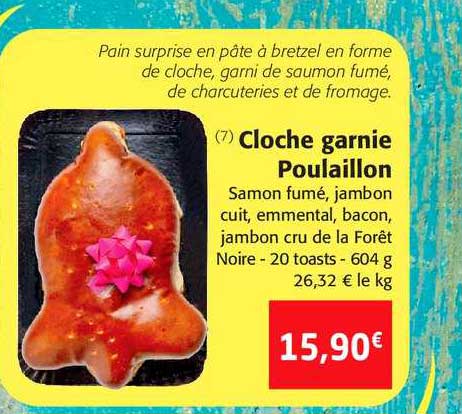 Cloche Garnie Poulaillon