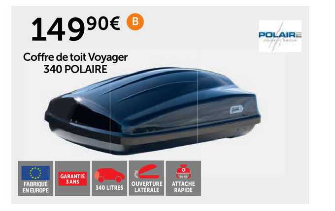 coffre de toit voyager 340 polaire