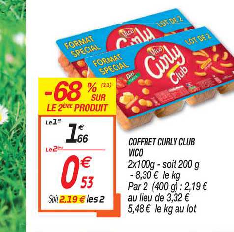 Coffret Curly Club Vico