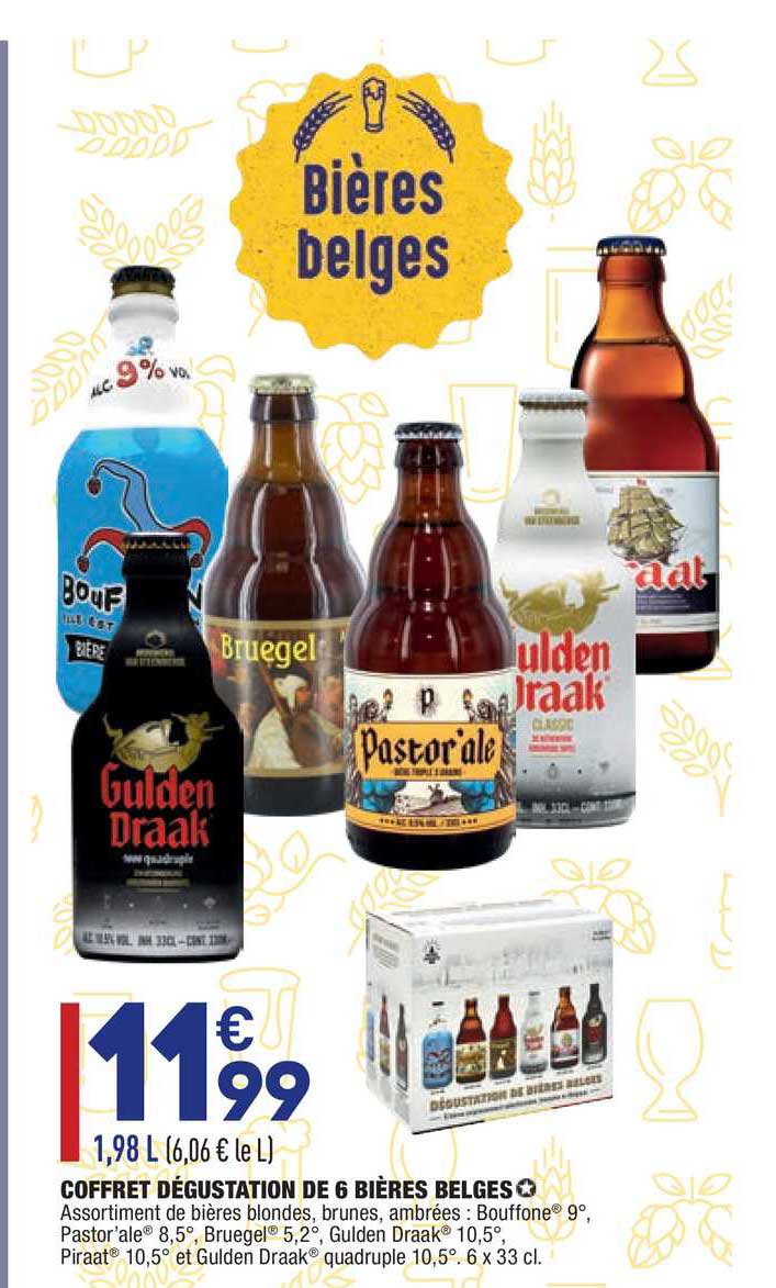 Coffret Dégustation De 6 Bières Berges