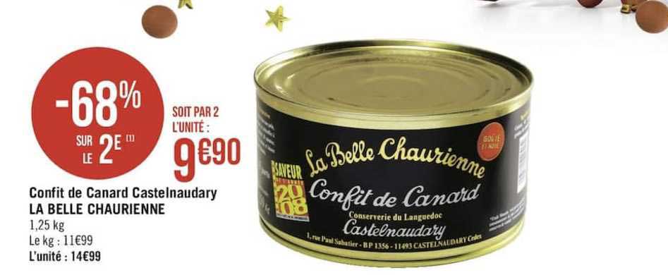 Confit De Canard Castelnaudary La Belle Chaurienne