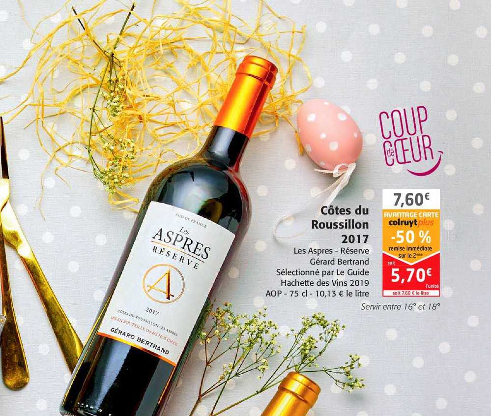 Côtes Du Rhoussillon 2017 Les Aspres