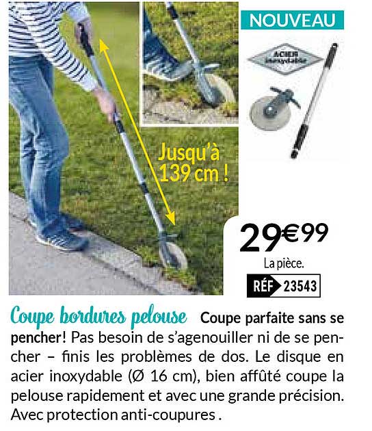 coupe bordures pelouse