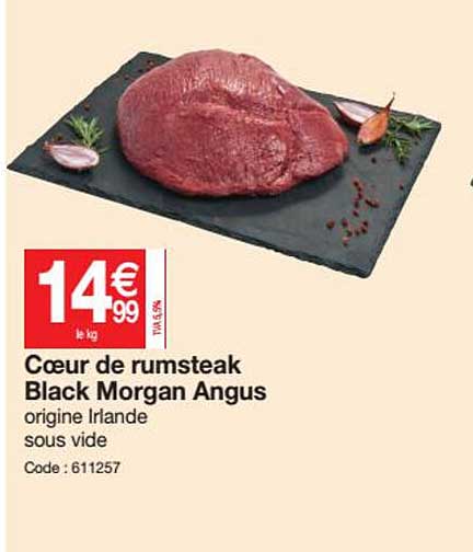 cœur de rumsteak black morgan angus