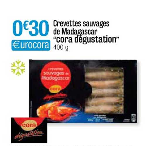Crevettes Sauvages De Madagascar "cora Dégustation"