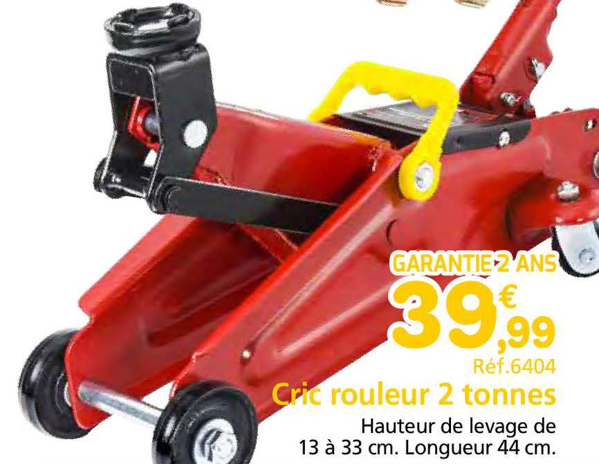 cric rouleur 2 tonnes