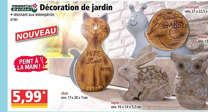 Décoration De Jardin Powertec Garden