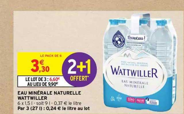 Eau Minérale Naturelle Wattwiller