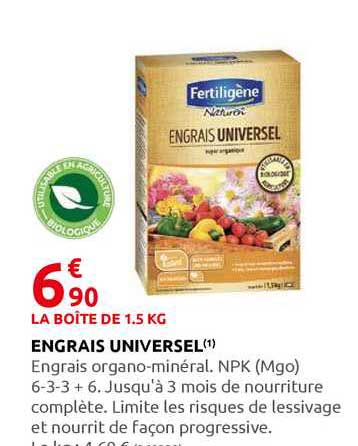 engrais universe fertiligène