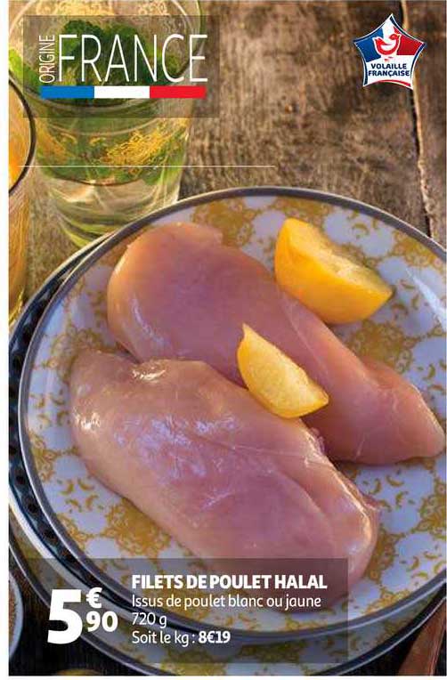 Filets De Poulet Halal