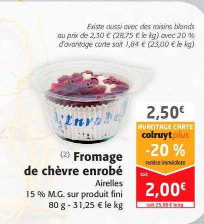 fromage de chèvre enrobé