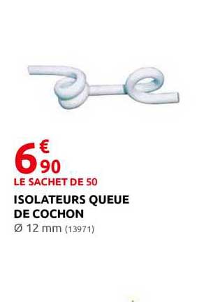 isolateurs queue de cochon