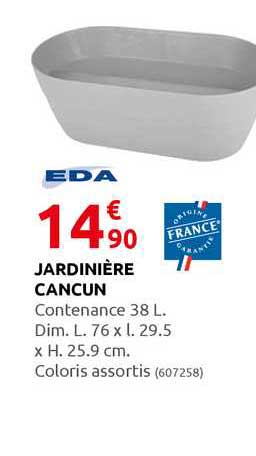 jardinière cancun eda