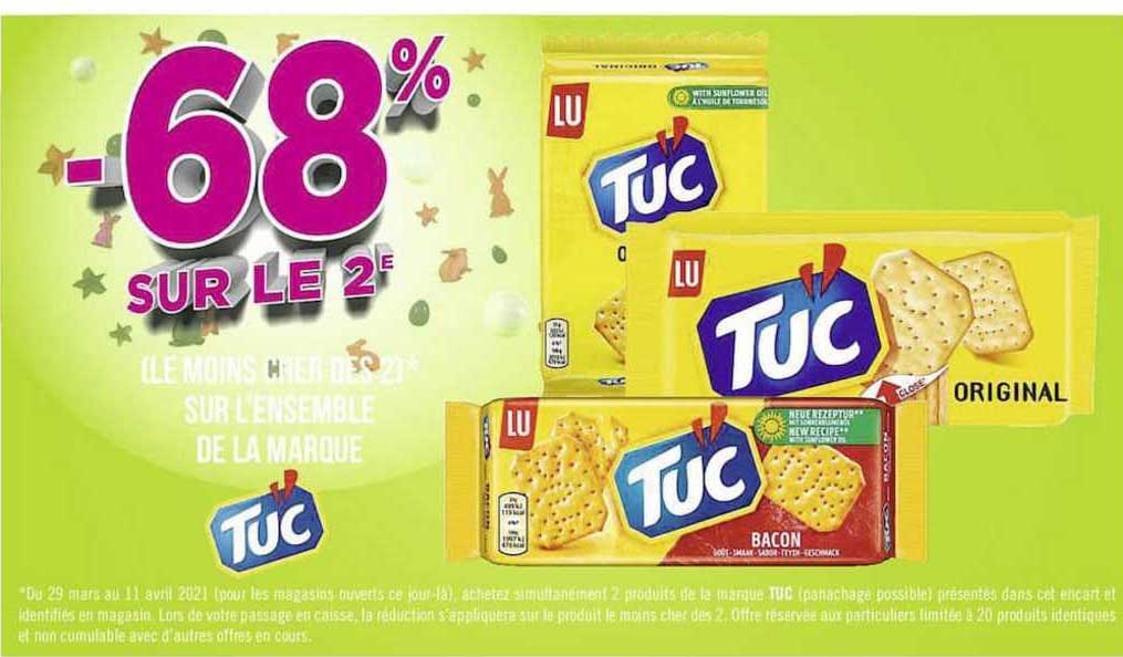 l'ensemble de la marque tuc