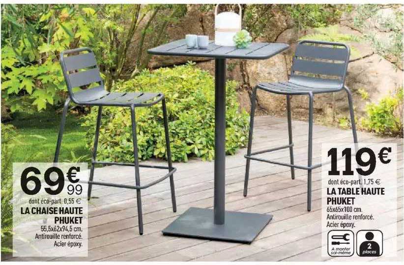 La Chaise Haute Phuket, La Table Haute Phuket