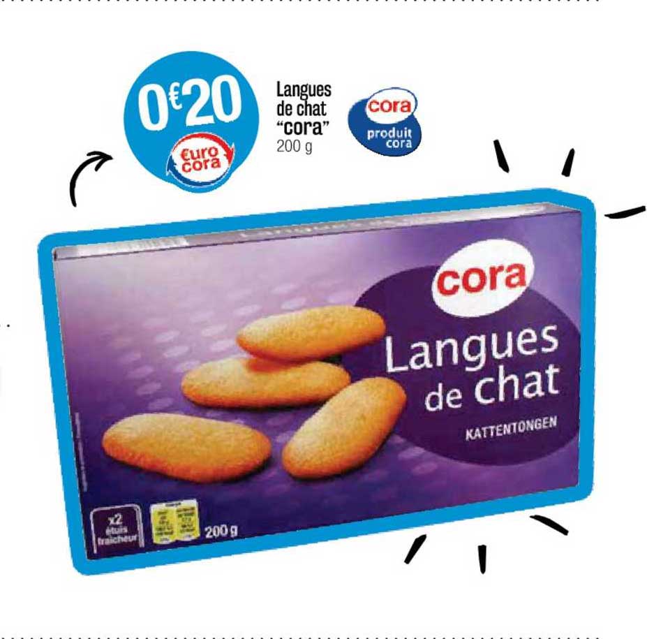 langues de chat "cora"
