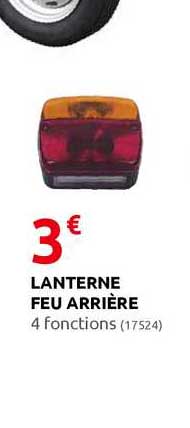 Lanterne Feu Arrière