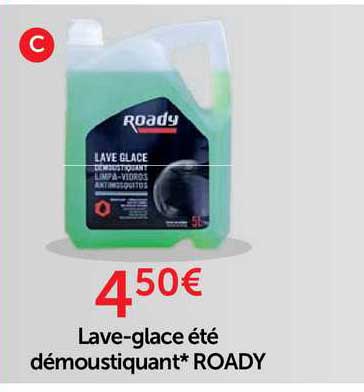 lave-glace été démoustiquant roady
