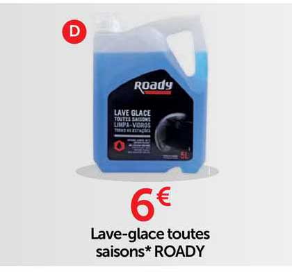 lave-glace toutes saisons roady