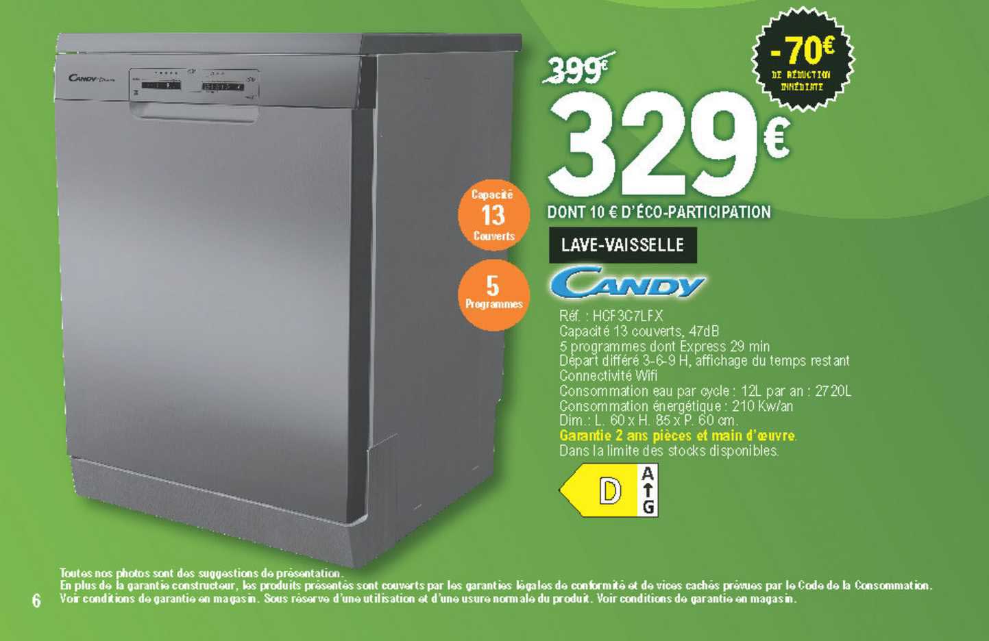 lave-vaisselle candy