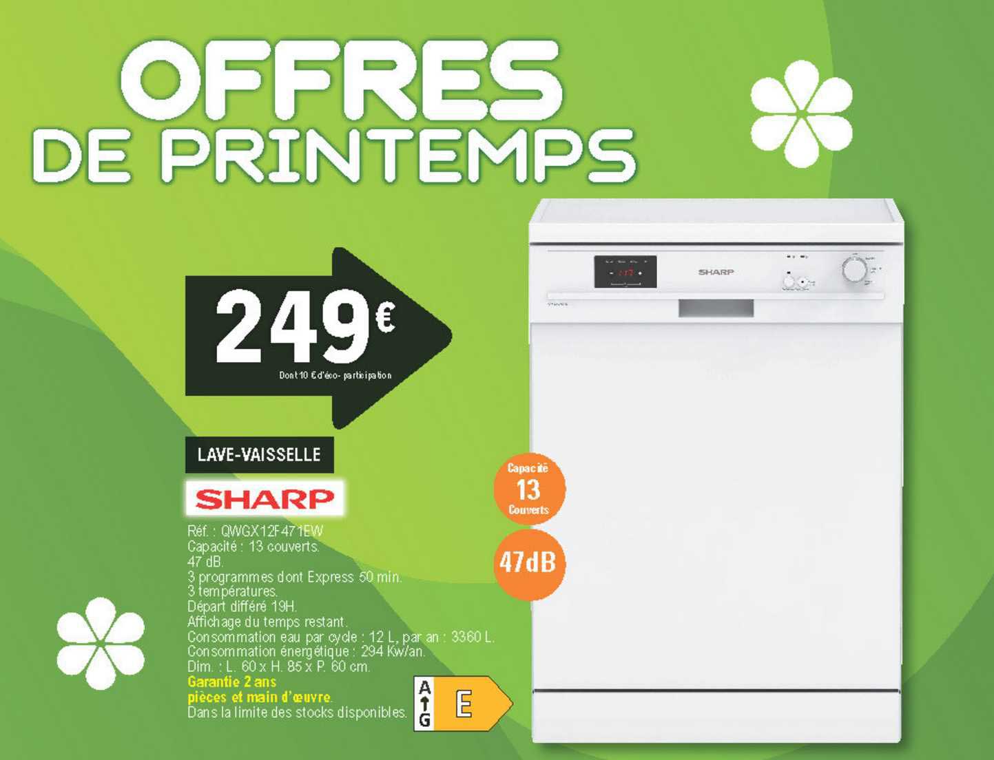 lave-vaisselle sharp
