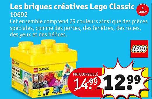 Les Briques Créatives Lego Classic