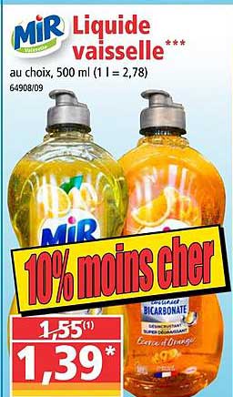 Liquide Vaisselle Mir