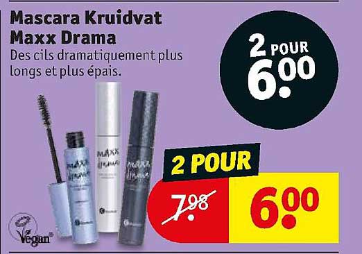 mascara kruidvat maxx drama