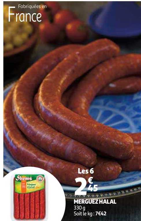 merguez halal shems