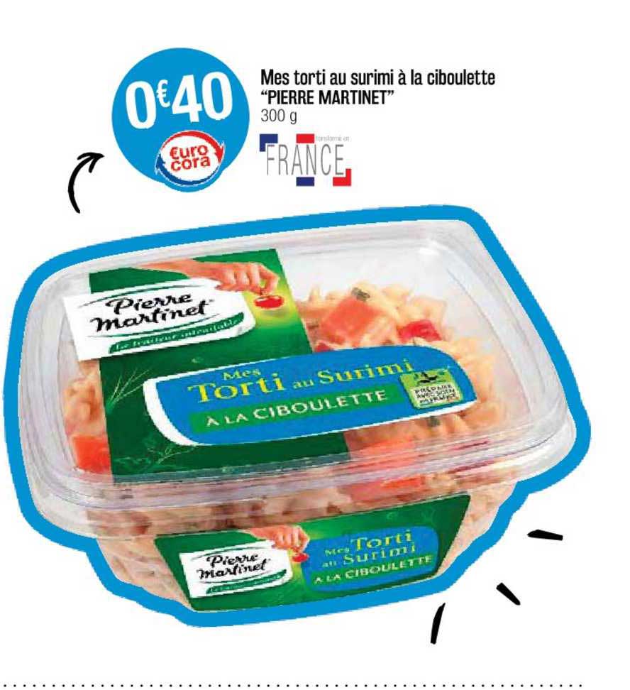 mes torti au surimi à la ciboulette "pierre martinet"