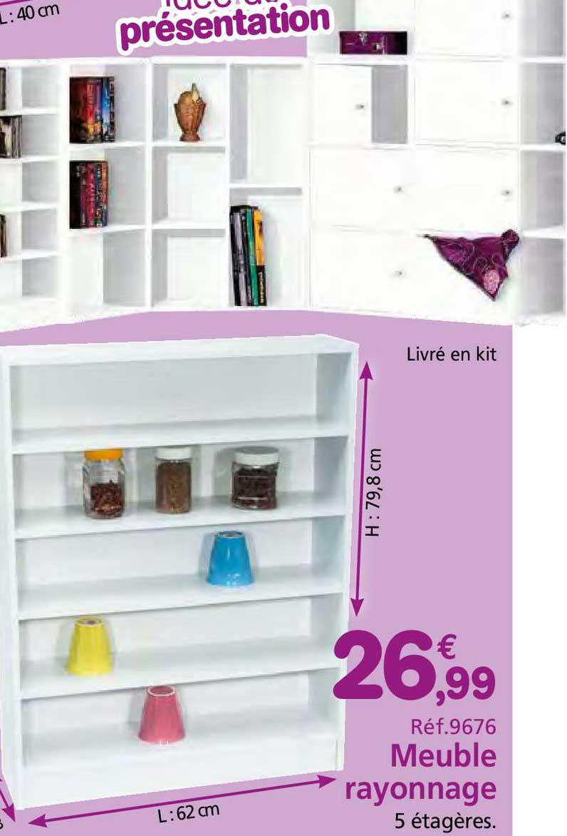 meuble rayonnage