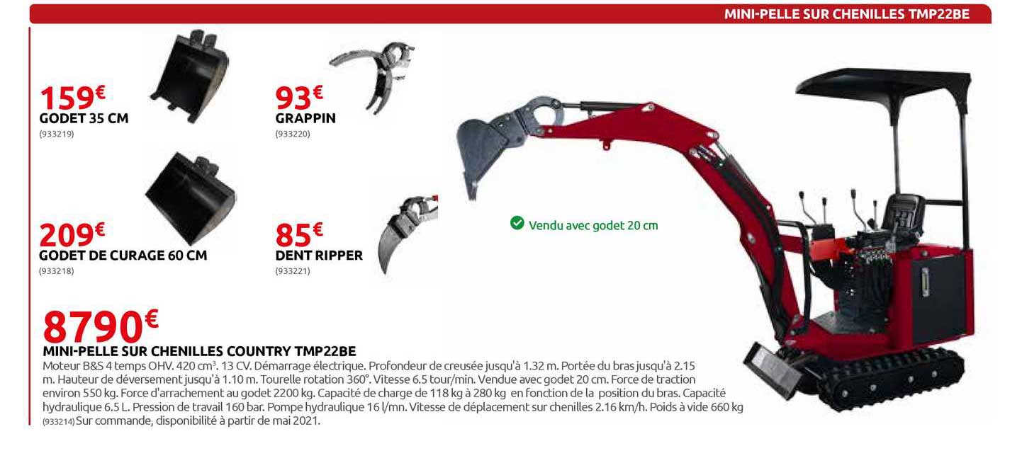 mini-pelle sur chenilles country tmp22be