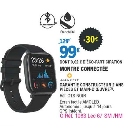 Montre Connectée Amazfit