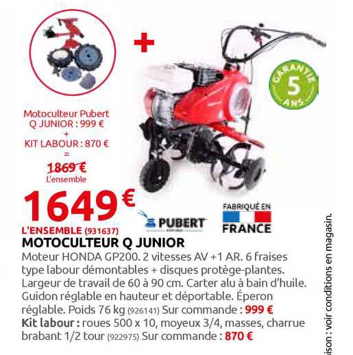 motoculteur q unior pubert