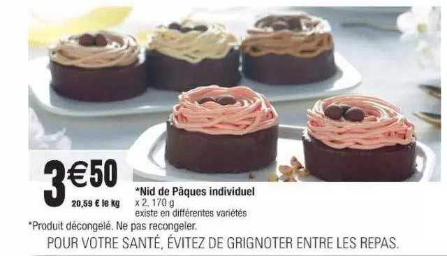 nid de pâques individuel