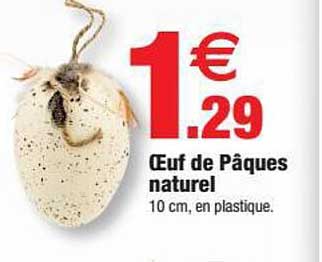 œuf De Pâques Naturel