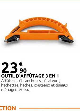 outil d'affûtage 3 en 1
