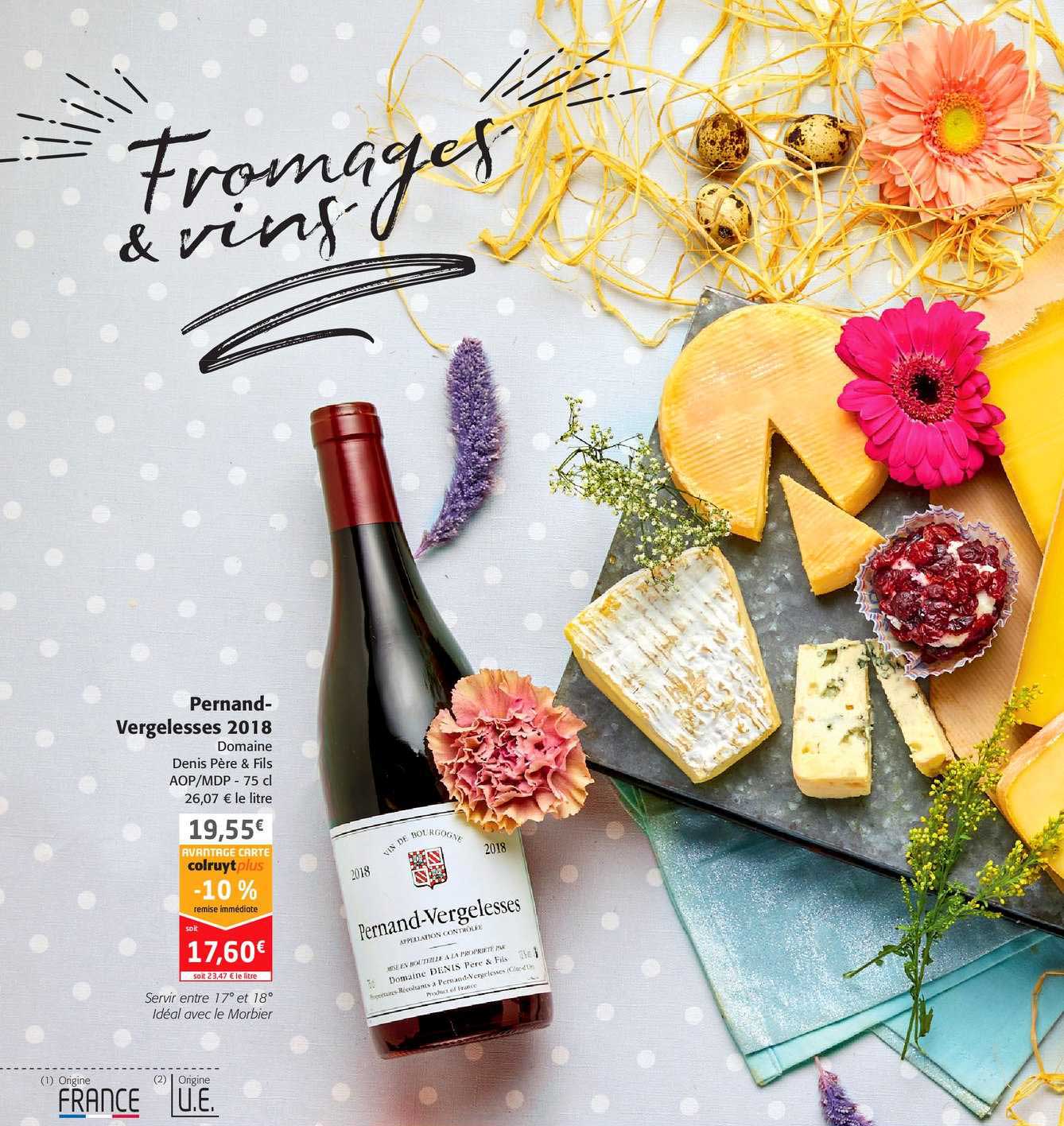 permand-vergelesses 2018 domaine denis père & fils