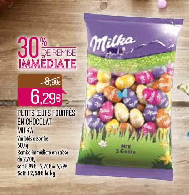 Petits Oeufs Fourrés En Chocolat Milka