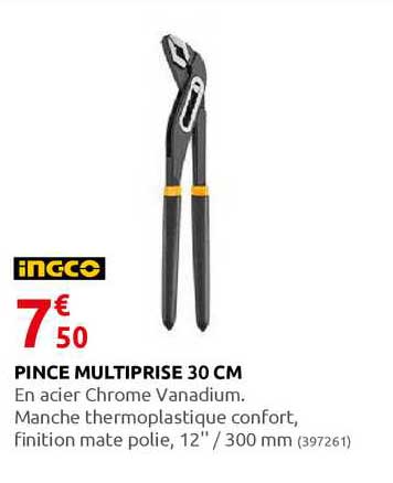 Pince Mutliprise 30 Cm Incco