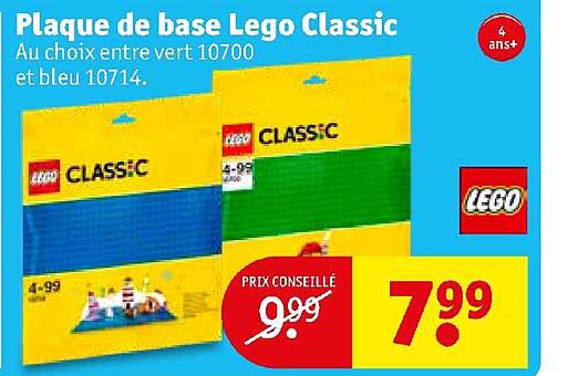 Plaque De  Base Lego Classic