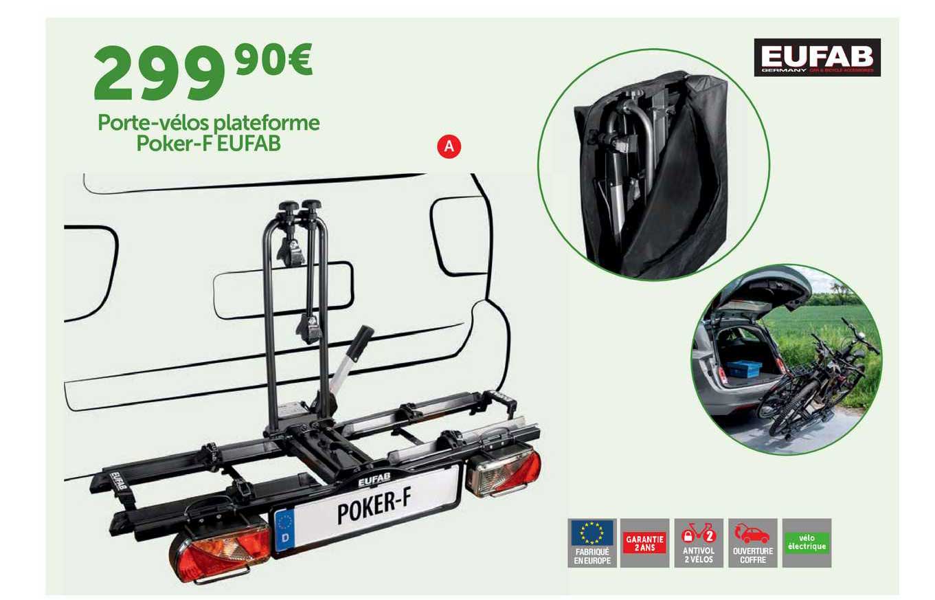 porte-vélos plateforme poker-f eufab