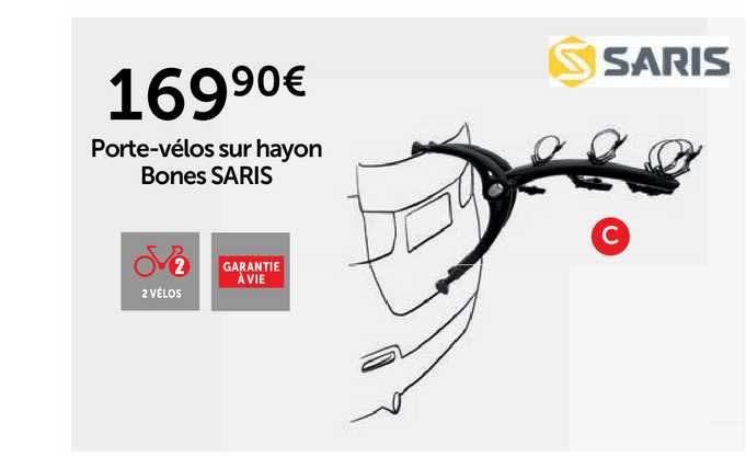 porte-vélos sur hayon bones saris