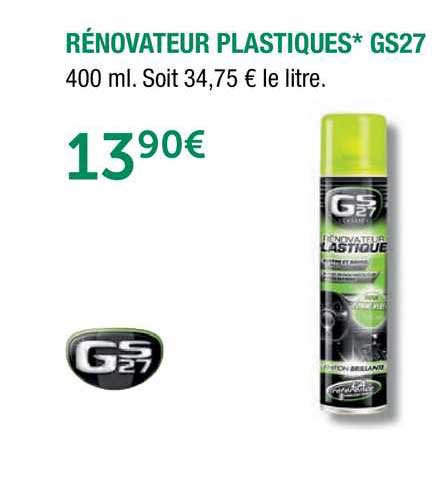 rénovateur plastiques gs27